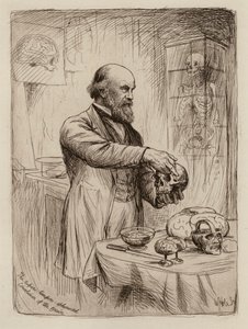 William Turner, Professore di Anatomia (incisione) da William Brassey (after) Hole