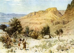 Il campo di Davide a Ein Gedi dove si nascose