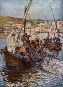 Quattro pescatori sono chiamati come discepoli