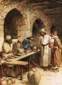 Geremia e il vasaio da William Brassey Hole