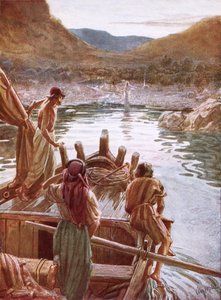 Gesù si mostra a Pietro e altri sul Mare di Galilea da William Brassey Hole