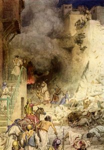La distruzione di Gerico da William Brassey Hole