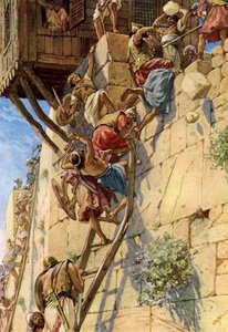 La cattura di Gerusalemme dai Gebusei da William Brassey Hole