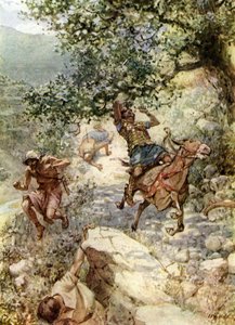 La morte di Assalonne da William Brassey Hole