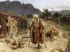 I quattro lebbrosi che saccheggiano il campo dei Siri da William Brassey Hole