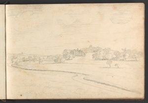 Castello di Powderham da William Brockedon