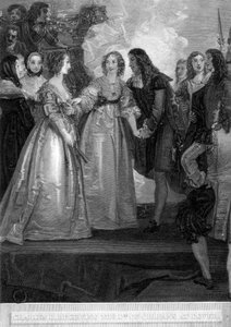 Carlo II riceve la Duchessa d