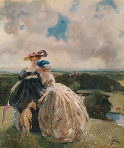 Nel parco, Dalswinton, 1904, 1906 da William Bruce Ellis Ranken