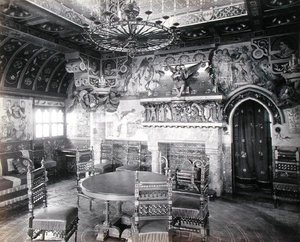 Sala da pranzo nella casa di William Burges