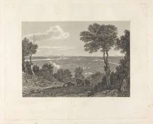 Vista lontana di Chester da William Byrne