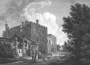 Castello di Greystoke, 1778 da William Byrne