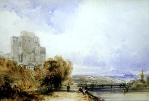 Chateau de Montboucher da William Callow