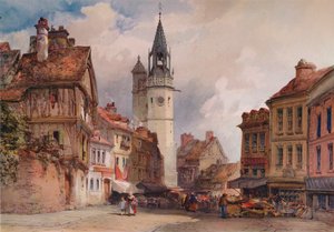 Evreux, c1855 da William Callow