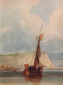 Barche da pesca della Testa, c1841 da William Callow