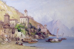 Gravedona, Lago di Como, 1895