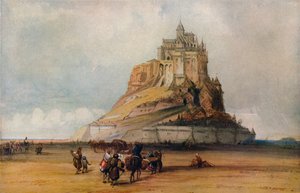 Mont St. Michel da William Callow