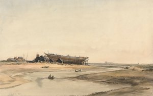 Costruzione di Navi da William Callow