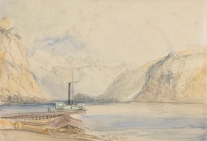 Wallenstadt da Wesen, Svizzera da William Callow
