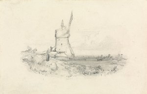 Mulino a vento da William Callow
