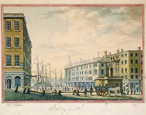 Mercato di Billingsgate, Londra, 1799 da William Capon