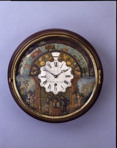 Orologio a quadrante, fine XIX secolo, quadrante c.1770 da William Carter
