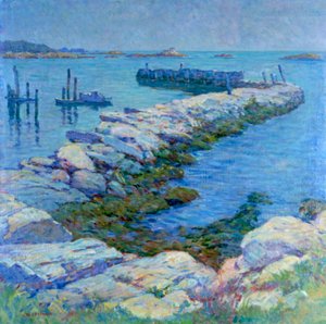 Il molo, 1879-1962 da William Chadwick
