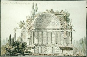 Progetto per un Mausoleo in Rovina per il Principe di Galles (1738-1820) 1752