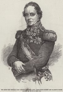 Il Diritto Onorevole Generale Lord Visconte Hardinge, GCB, Comandante in Capo delle Forze di Sua Maestà da William Charles Ross