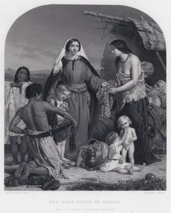 Le opere di carità di Dorcas da William Charles Thomas (after) Dobson