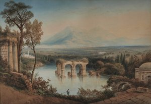 Veduta nella Piana di Corinto da Clarkson Frederick Stanfield