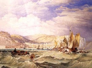 Barche da Pesca al Largo di Hastings