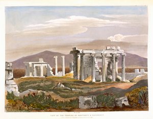 Veduta dei templi di Eretteo e Pandroso, l