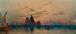 La Santa Salute, da San Giorgio, Venezia da William Collingwood Smith