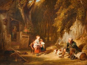 Ospitalità del cottage da William Collins