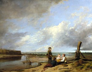Ragazzi dei gamberi a Cromer da William Collins