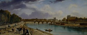 La Senna sotto Parigi, c.1825-35