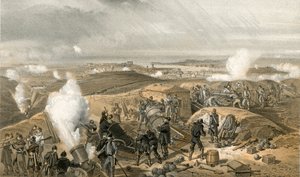 Una Giornata Calda nelle Batterie da William Crimea Simpson
