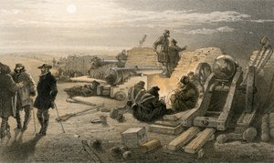 Una notte tranquilla nelle Batterie, Greenhill Battery (Maggiore Chapman