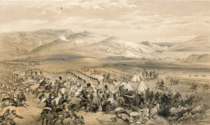 Carica della brigata di cavalleria pesante, 25 ottobre 1854 da William Crimea Simpson