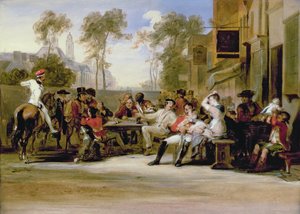 Pensionati di Chelsea, 1836 da William Crimea Simpson