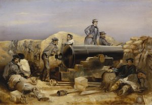 Guerra di Crimea (1853-1856): La batteria di artiglieria 