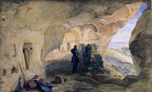 Gallerie a Inkerman da William Crimea Simpson
