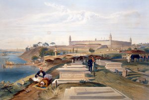 Ospedale e cimitero, Scutari, tavola da 