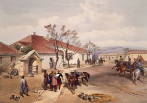 Quartier Generale di Lord Raglan a Khutur Karagatch, tavola da 