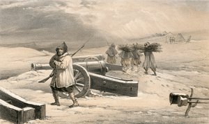 Sentinella degli zuavi davanti a Sebastopoli