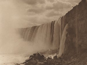 Cascate del Niagara, 1899 (foto) da William D. Murphy