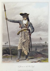 Un giavanese in abito da guerra, pl. 5 dal Vol I di 