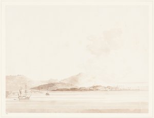 Una veduta in India da William Daniell