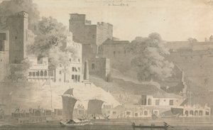 Bramha e Nursingdara Ghat, Varanasi da William Daniell