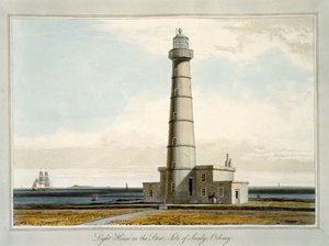 Faro sullo Start, Isola di Sandy, Orkney, da 